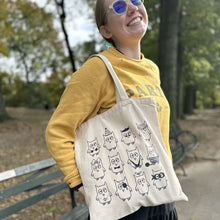 Tote bag in tela Drawful